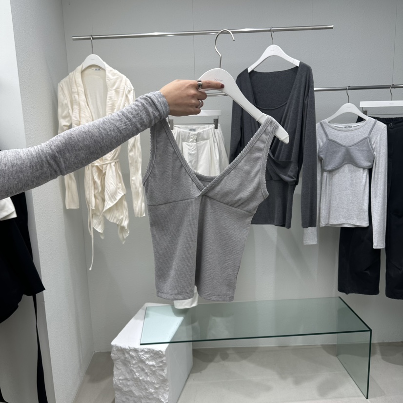 NEUTER韓國直郵女士新款休閑推薦時尚26春夏真品吊帶背心NEUTER吊帶/背心圖色2