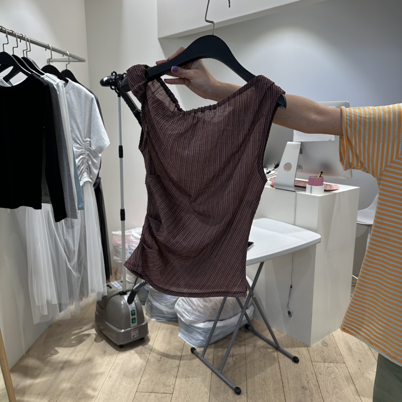 CUCUMBER韓國直郵女裝新款人氣推薦真品熱賣職業吊帶背心CUCUMBER吊帶/背心圖色3