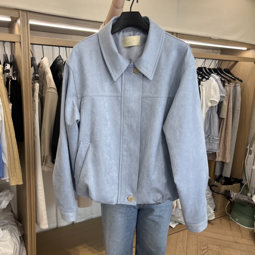 OBJET/LOVEUSU東大門實拍女裝新款熱賣休閑推薦時尚夾克OBJET/LOVEUSU夾克圖色1