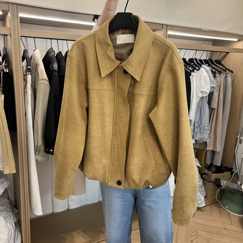 OBJET/LOVEUSU東大門實拍女裝新款熱賣休閑推薦時尚夾克OBJET/LOVEUSU夾克圖色2