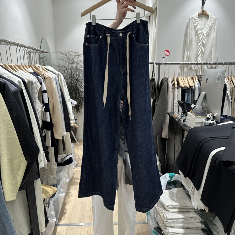 DDAY東大門實拍女裝新款26春夏時尚人氣推薦休閑熱賣牛仔褲DDAY牛仔褲圖色1