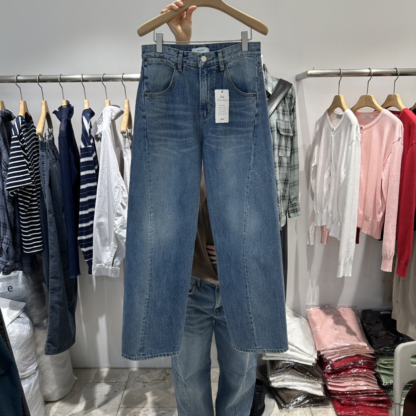 MAJDAN東大門直郵女裝新品休閑熱賣真品推薦職業人氣牛仔褲MAJDAN牛仔褲圖色1