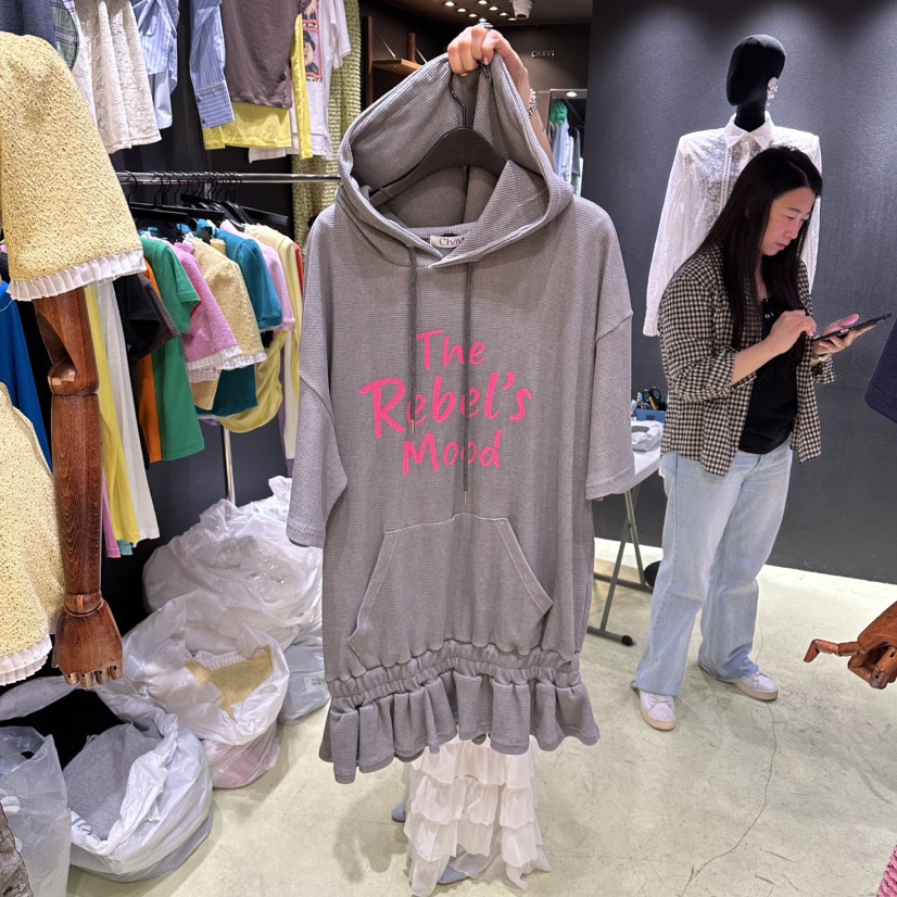 CHAVI東大門直郵女士新品休閑26春夏推薦真品熱賣時尚連衣裙CHAVI連衣裙圖色2