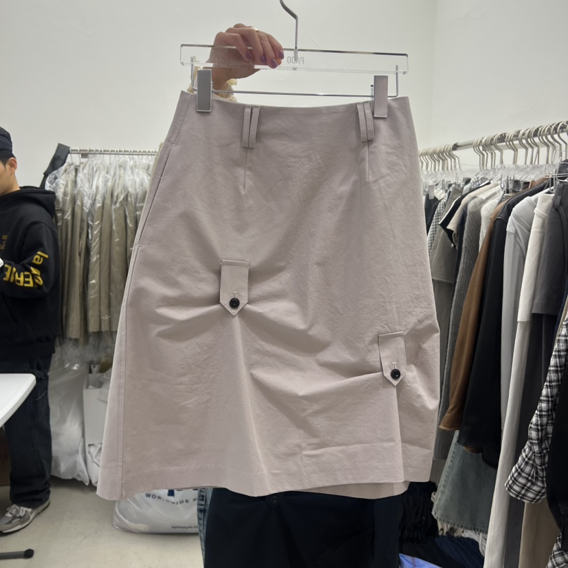 PADO東大門直郵女裝新款26春夏時尚推薦休閑半身裙中短裙PADO半身裙/中短裙圖色1