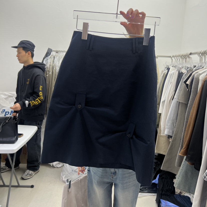 PADO東大門直郵女裝新款26春夏時尚推薦休閑半身裙中短裙PADO半身裙/中短裙圖色2