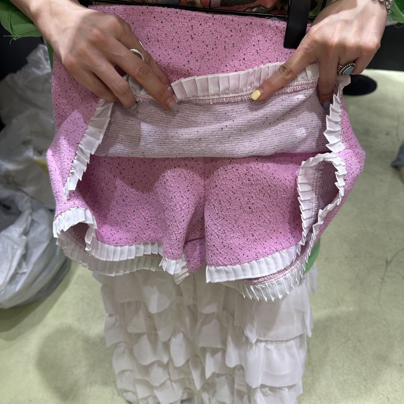 CHAVI韓國代購女士新款熱賣休閑人氣26春夏真品職業推薦裙褲CHAVI裙褲