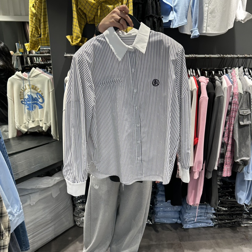 STAR-L東大門實拍女裝新品熱賣時尚真品職業推薦襯衫蕾絲衫STAR-L襯衫/蕾絲衫圖色2