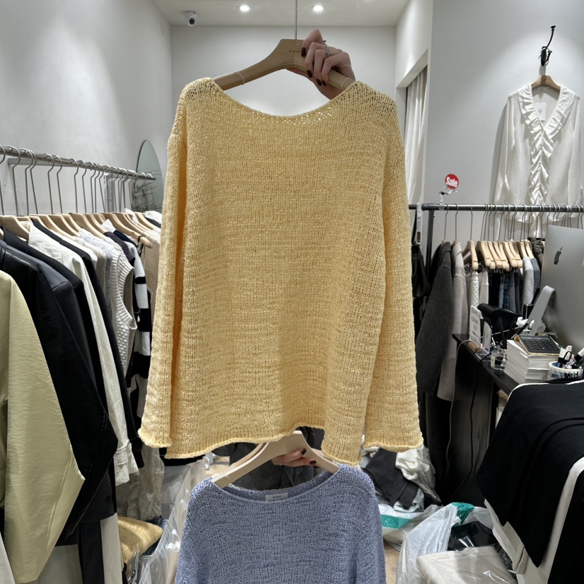 DDAY東大門實拍女裝新款26春夏時尚職業熱賣人氣休閑針織衫DDAY針織衫圖色1