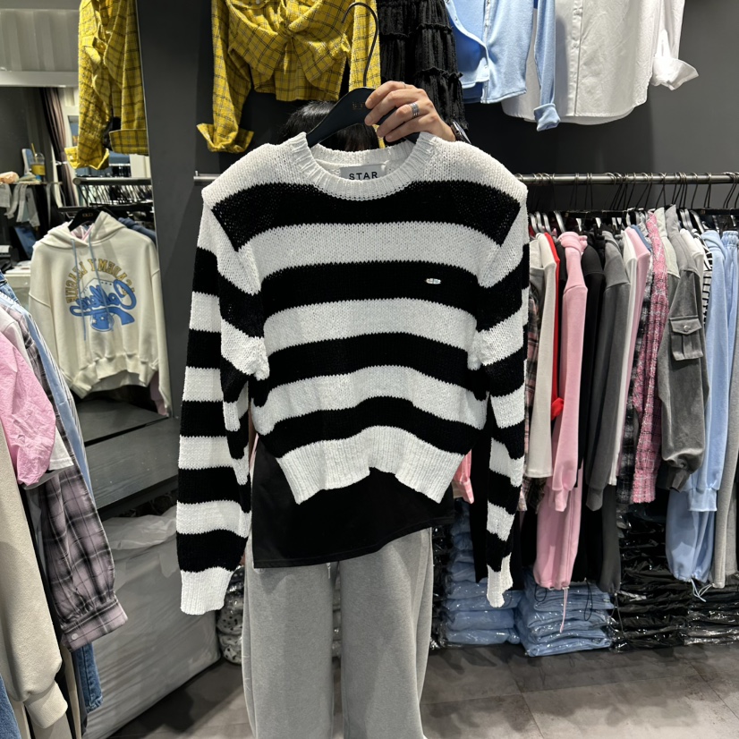 STAR-L東大門直郵女裝新款職業推薦熱賣時尚26春夏針織衫STAR-L針織衫圖色3