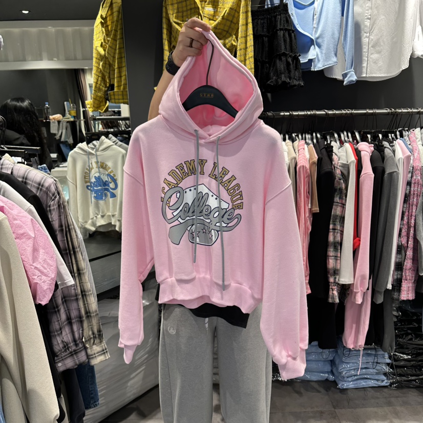 STAR-L韓國直郵女士新品推薦休閑26春夏時尚職業真品衛衣STAR-L衛衣圖色2