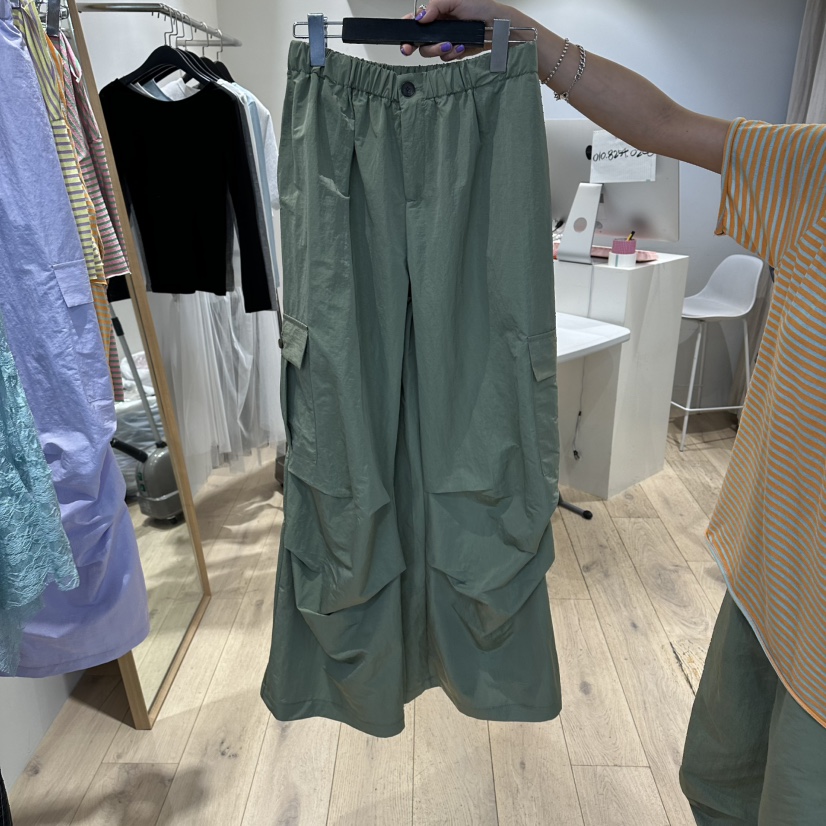 CUCUMBER韓國直郵女裝新款真品休閑熱賣人氣時尚職業休閑褲CUCUMBER休閑褲圖色2