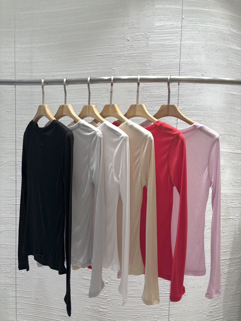 2BOTTLE/AUNNAR東大門實拍女裝新品人氣推薦26春夏長袖T恤2BOTTLE/AUNNAR長袖T恤