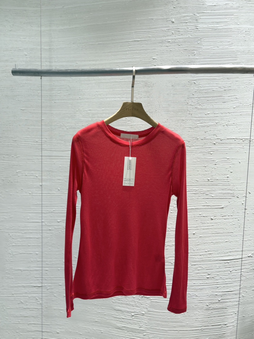 2BOTTLE/AUNNAR東大門實拍女裝新品人氣推薦26春夏長袖T恤2BOTTLE/AUNNAR長袖T恤圖色5