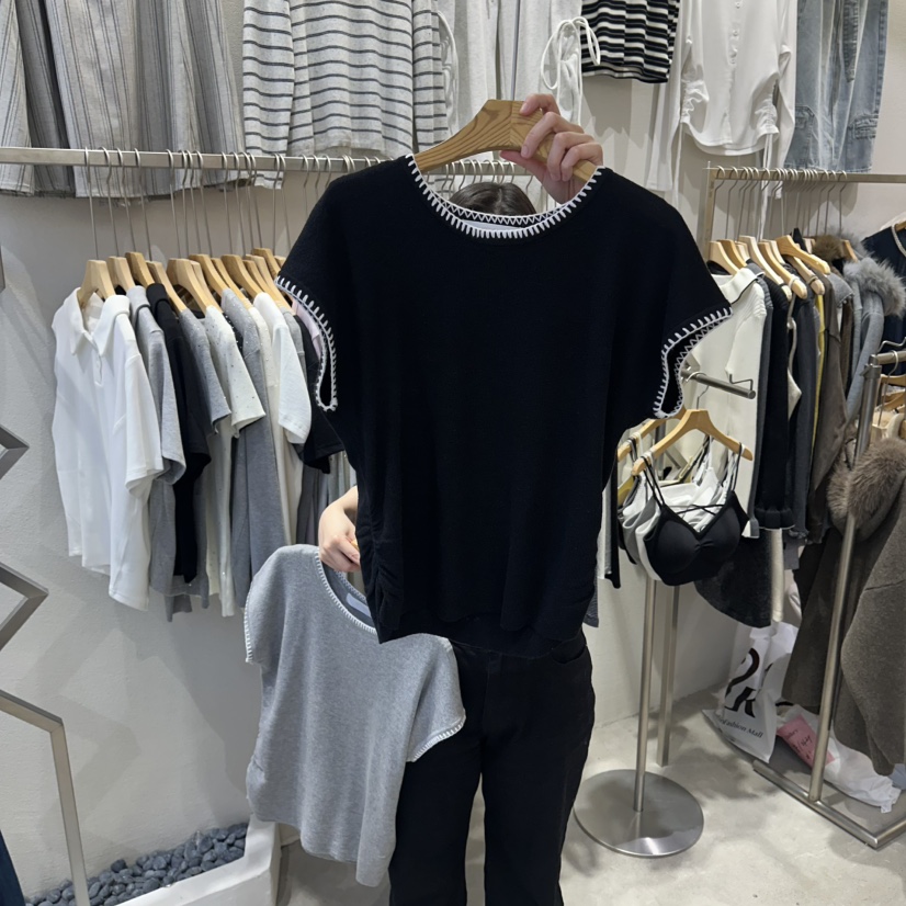 HIPTIQUE東大門代購女裝新款26春夏休閑職業熱賣人氣推薦T恤HIPTIQUET恤圖色3