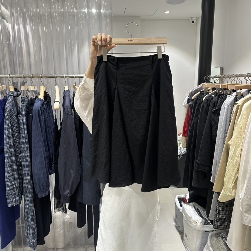 GREEK韓國直郵女裝新品人氣推薦真品熱賣26春夏休閑長裙尼龍GREEK長裙圖色2