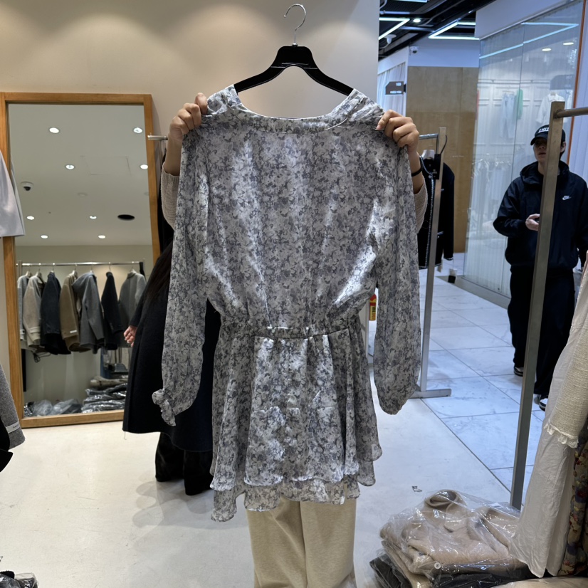 HER/PLAYLIST韓國代購女裝新款人氣時尚真品26春夏連衣裙HER/PLAYLIST連衣裙