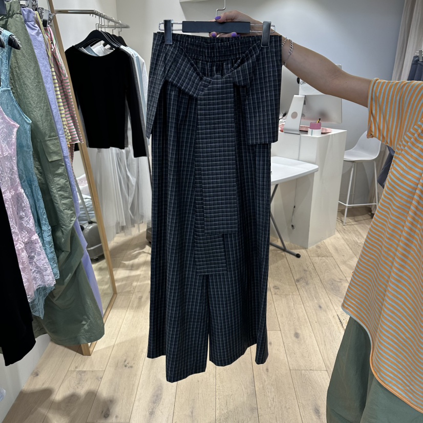 CUCUMBER東大門代購女裝新款熱賣時尚休閑真品推薦裙褲格紋CUCUMBER裙褲圖色1