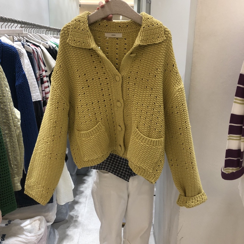 ASOME韓國直郵女裝新品推薦休閑職業26春夏真品熱賣針織衫A.SOME針織衫圖色2