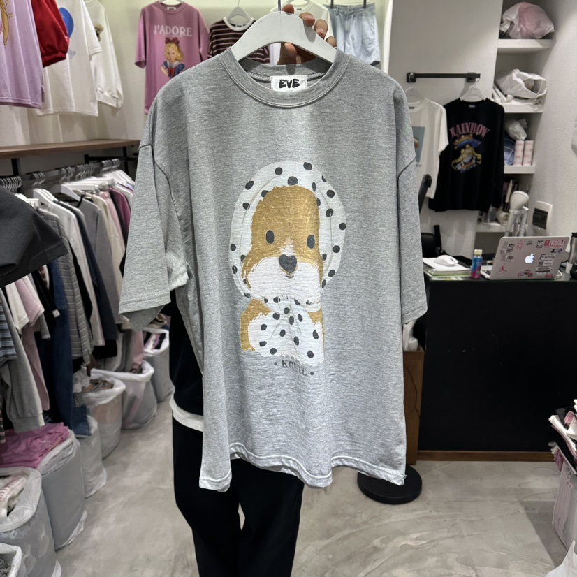 EVE東大門實拍女士新款真品推薦職業人氣休閑26春夏時尚T恤EVET恤圖色3