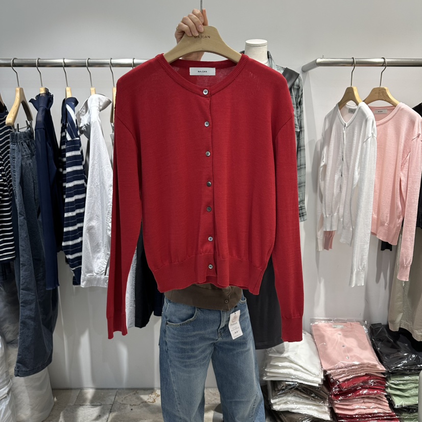 MAJDAN東大門代購女裝新品26春夏時尚休閑針織衫不含內搭MAJDAN針織衫圖色3