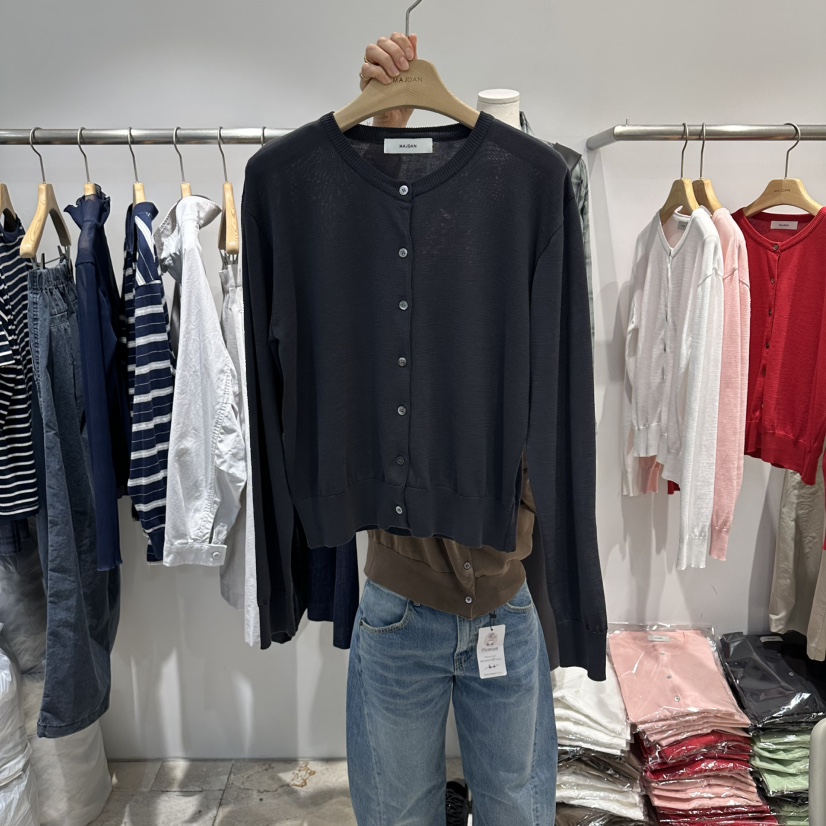MAJDAN東大門代購女裝新品26春夏時尚休閑針織衫不含內搭MAJDAN針織衫圖色4