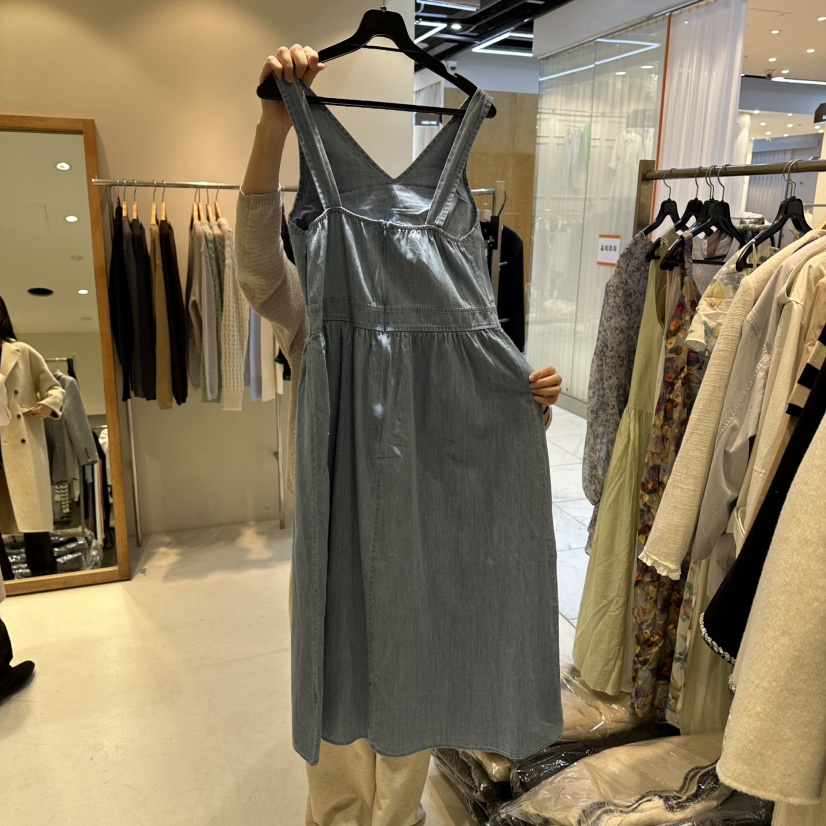 HER/PLAYLIST韓國代購女士新品時尚休閑職業人氣26春夏連衣裙HER/PLAYLIST連衣裙