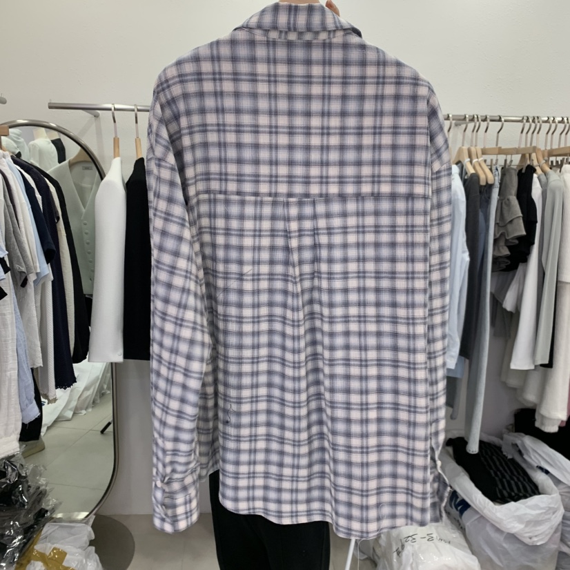 LELEN東大門直郵女裝新品推薦熱賣人氣真品襯衫蕾絲衫格紋LELEN襯衫/蕾絲衫