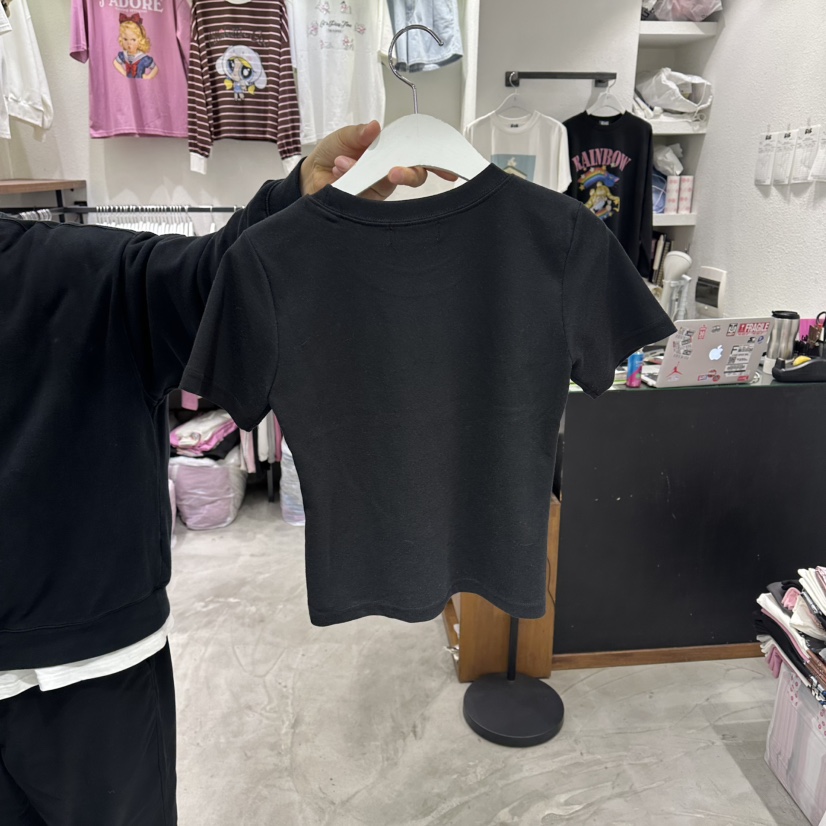 EVE韓國代購女士新款真品推薦26春夏時尚職業人氣休閑T恤EVET恤