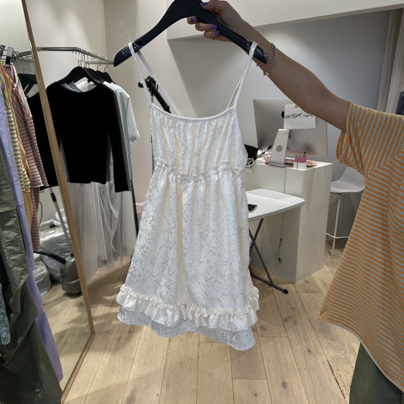 CUCUMBER東大門代購女士新品熱賣26春夏時尚人氣休閑連衣裙CUCUMBER連衣裙圖色1