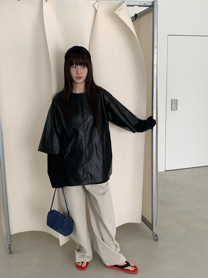 LOGARDEN東大門代購女裝新款職業熱賣推薦26春夏時尚長袖T恤LO GARDEN長袖T恤