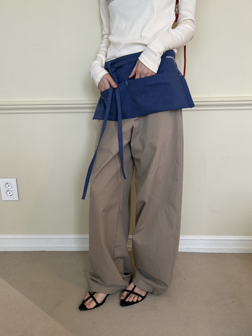 ME MO韓國直郵女裝新品真品人氣熱賣時尚休閑推薦休閑褲ME MO休閑褲