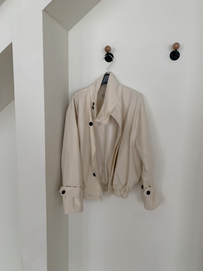 BETONE韓國代購女士新品真品休閑職業時尚推薦夾克高領棉質BETONE夾克圖色2