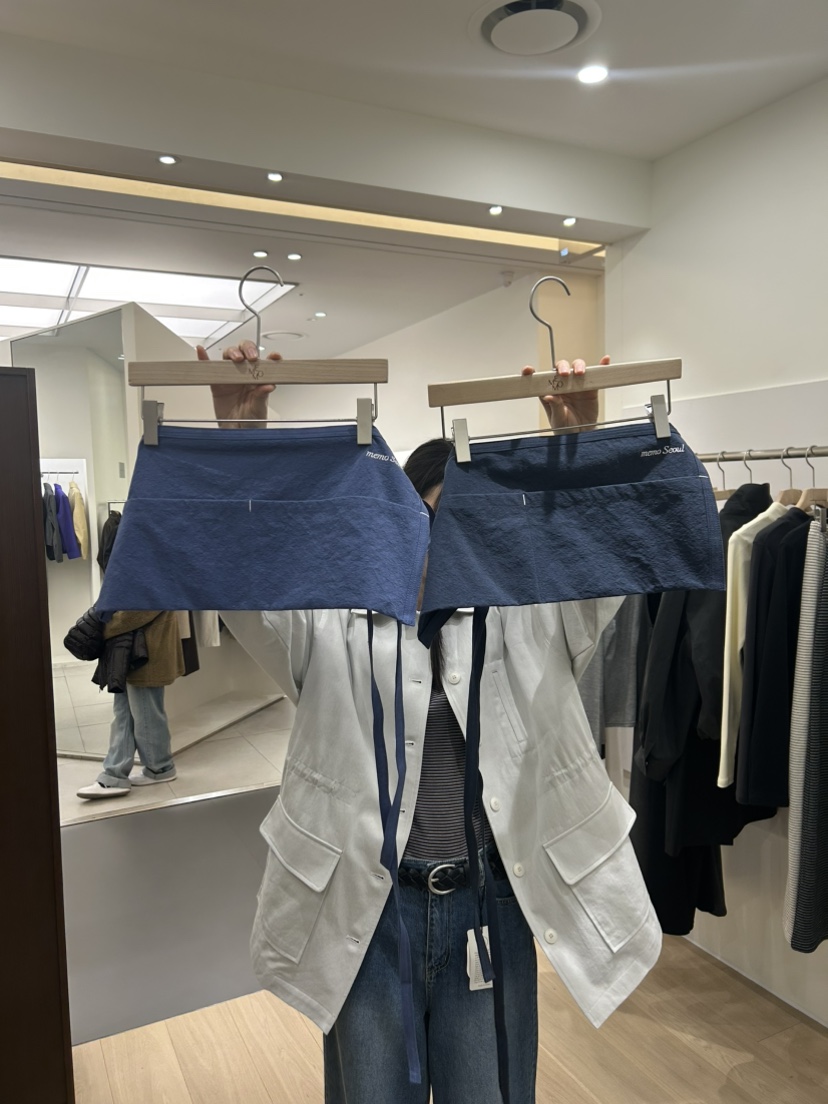 ME MO韓國直郵女裝新品熱賣人氣真品時尚休閑職業推薦短裙ME MO短裙