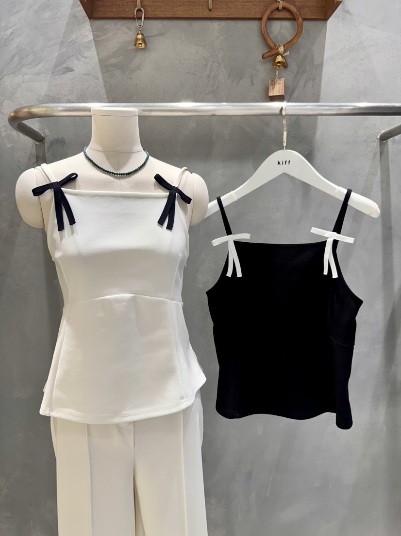 KIFF東大門代購女士新品推薦時尚真品26春夏職業吊帶背心KIFF吊帶/背心