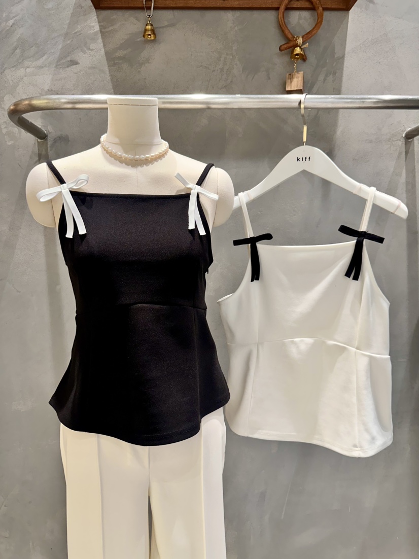 KIFF東大門代購女士新品推薦時尚真品26春夏職業吊帶背心KIFF吊帶/背心