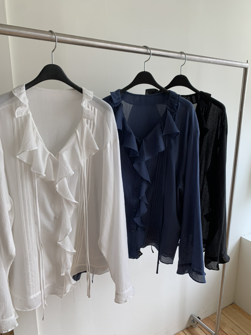 BETONE韓國代購女士新款26春夏推薦時尚真品休閑襯衫蕾絲衫BETONE襯衫/蕾絲衫