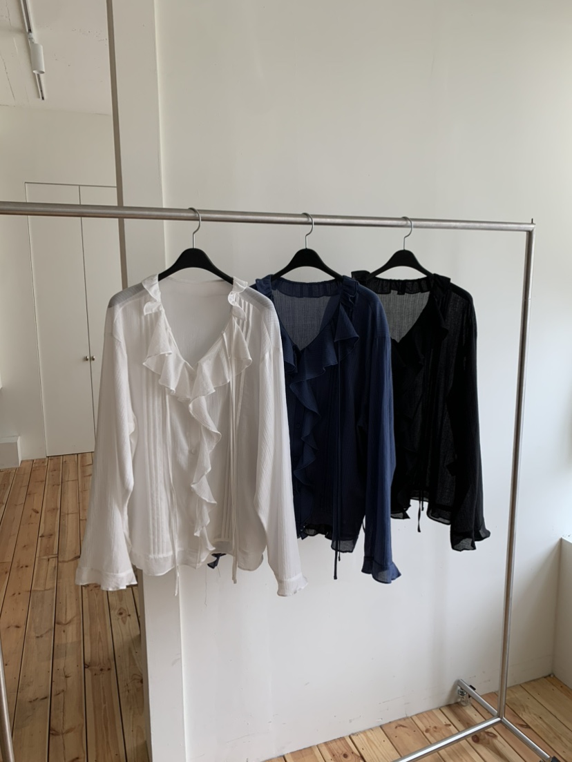 BETONE韓國代購女士新款26春夏推薦時尚真品休閑襯衫蕾絲衫BETONE襯衫/蕾絲衫