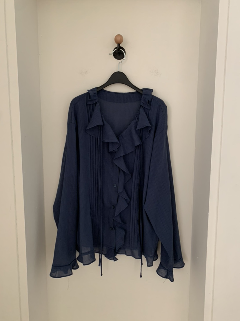 BETONE韓國代購女士新款26春夏推薦時尚真品休閑襯衫蕾絲衫BETONE襯衫/蕾絲衫圖色2