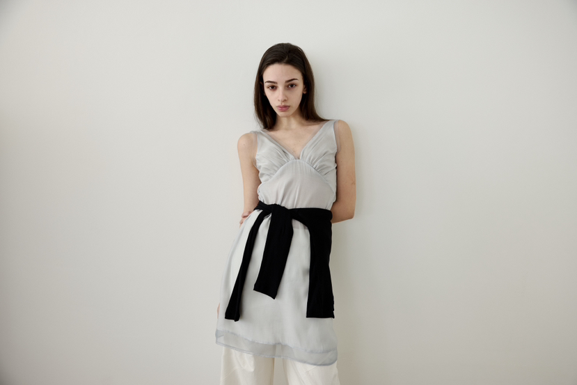 ME MO東大門直郵女裝新品真品職業休閑時尚推薦連衣裙透視ME MO連衣裙