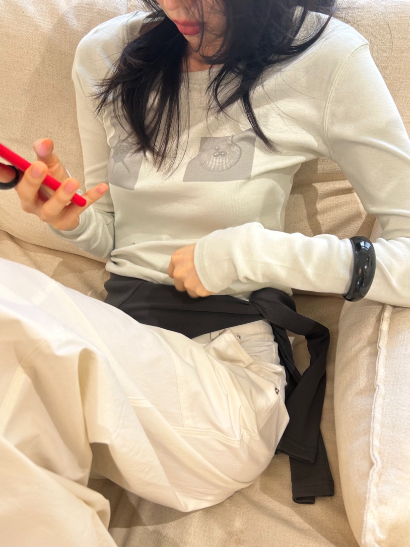 ME MO東大門代購女士新款推薦26春夏時尚熱賣真品長袖T恤ME MO長袖T恤