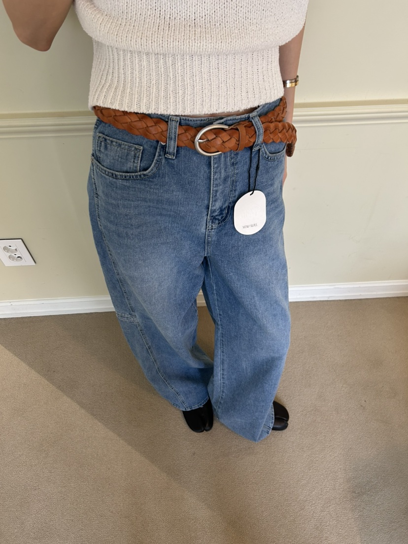 ME MO東大門直郵女士新品熱賣真品時尚推薦人氣26春夏牛仔褲ME MO牛仔褲