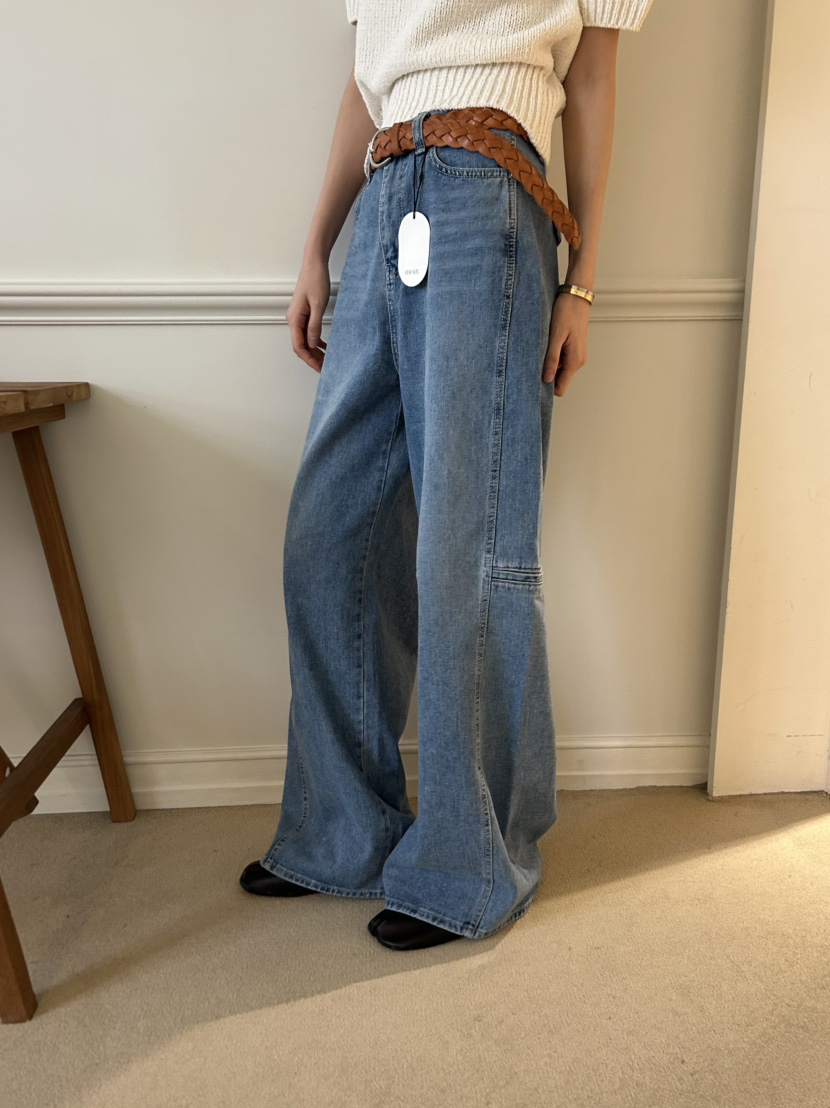 ME MO東大門直郵女士新品熱賣真品時尚推薦人氣26春夏牛仔褲ME MO牛仔褲