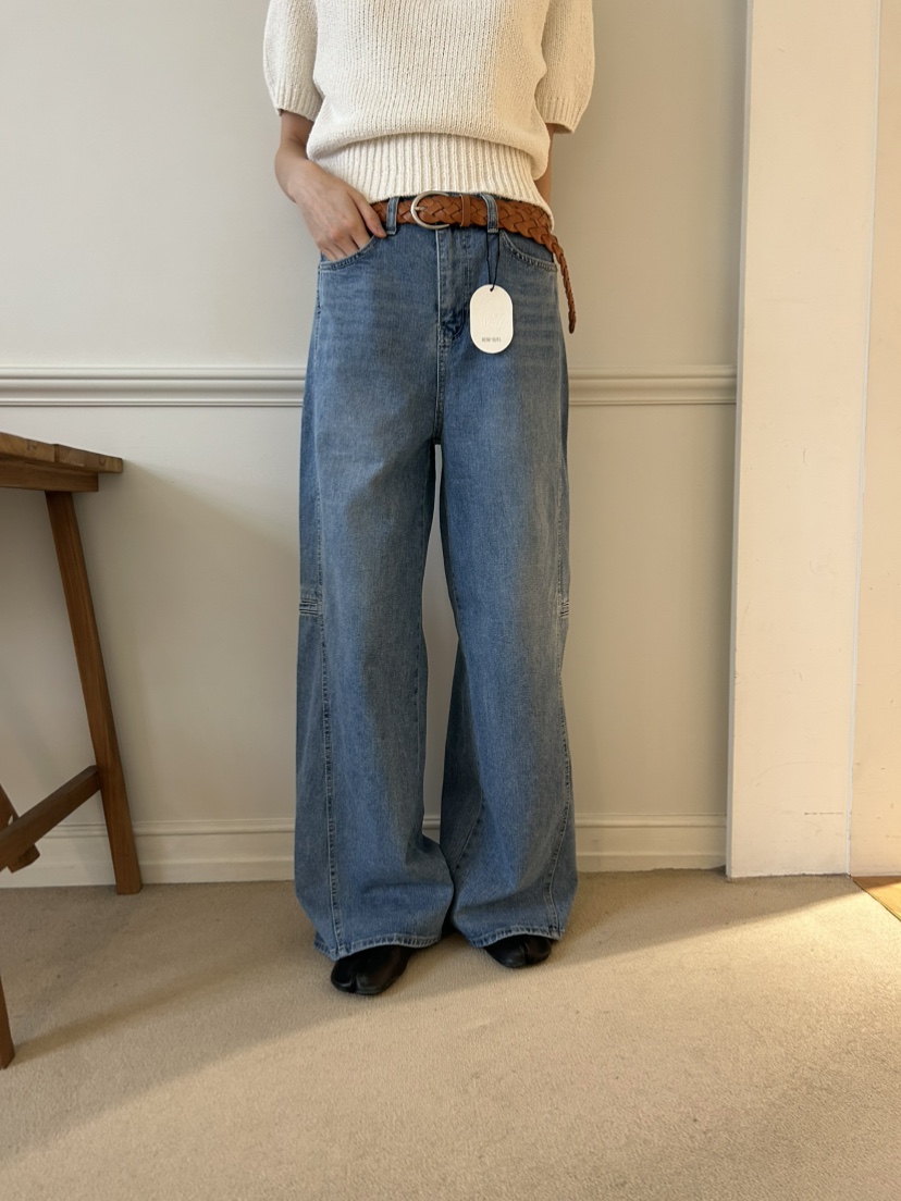 ME MO東大門直郵女士新品熱賣真品時尚推薦人氣26春夏牛仔褲ME MO牛仔褲