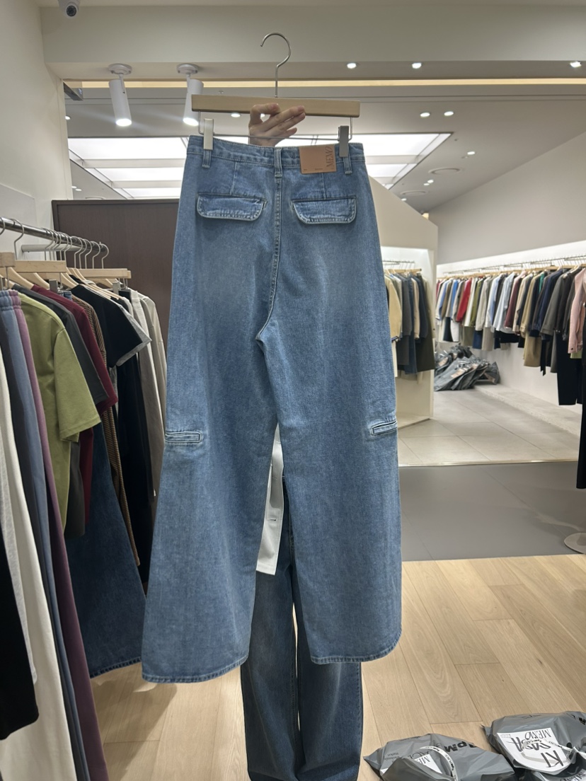 ME MO東大門直郵女士新品熱賣真品時尚推薦人氣26春夏牛仔褲ME MO牛仔褲