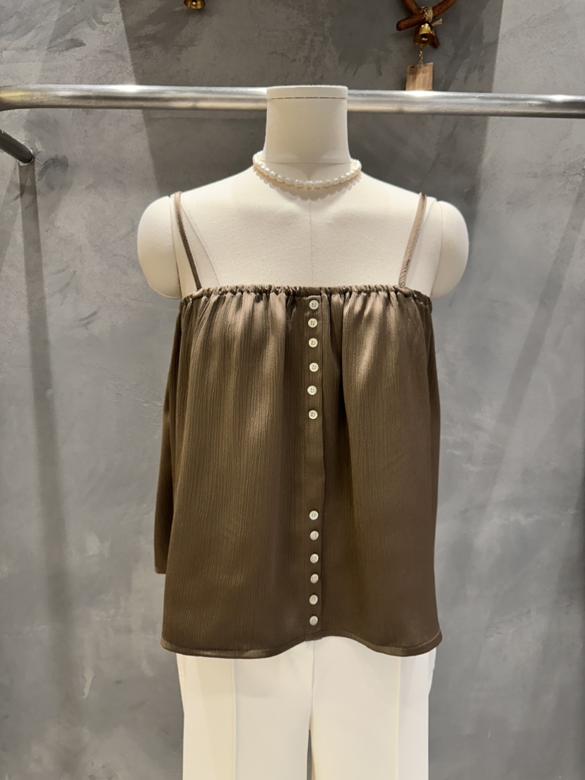 KIFF東大門代購女裝新款人氣時尚職業真品吊帶背心不含飾品KIFF吊帶/背心圖色1