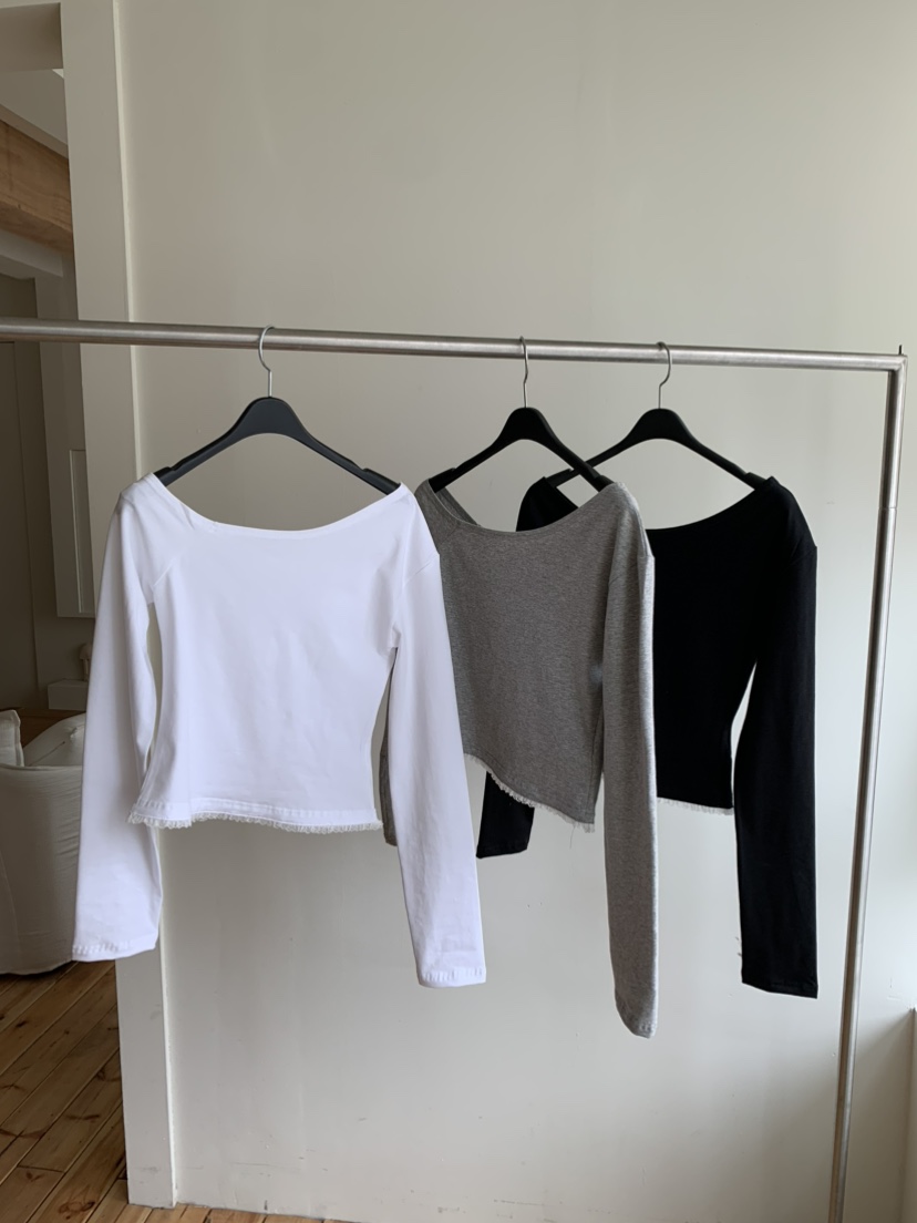 BETONE韓國代購女士新品推薦時尚人氣26春夏職業休閑長袖T恤BETONE長袖T恤