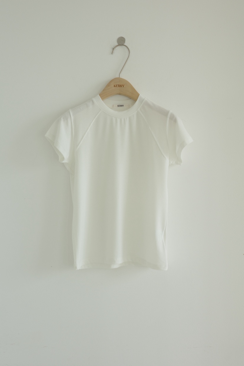 KERRY韓國代購女裝新品熱賣職業人氣26春夏時尚休閑T恤鏤空KERRYT恤圖色1