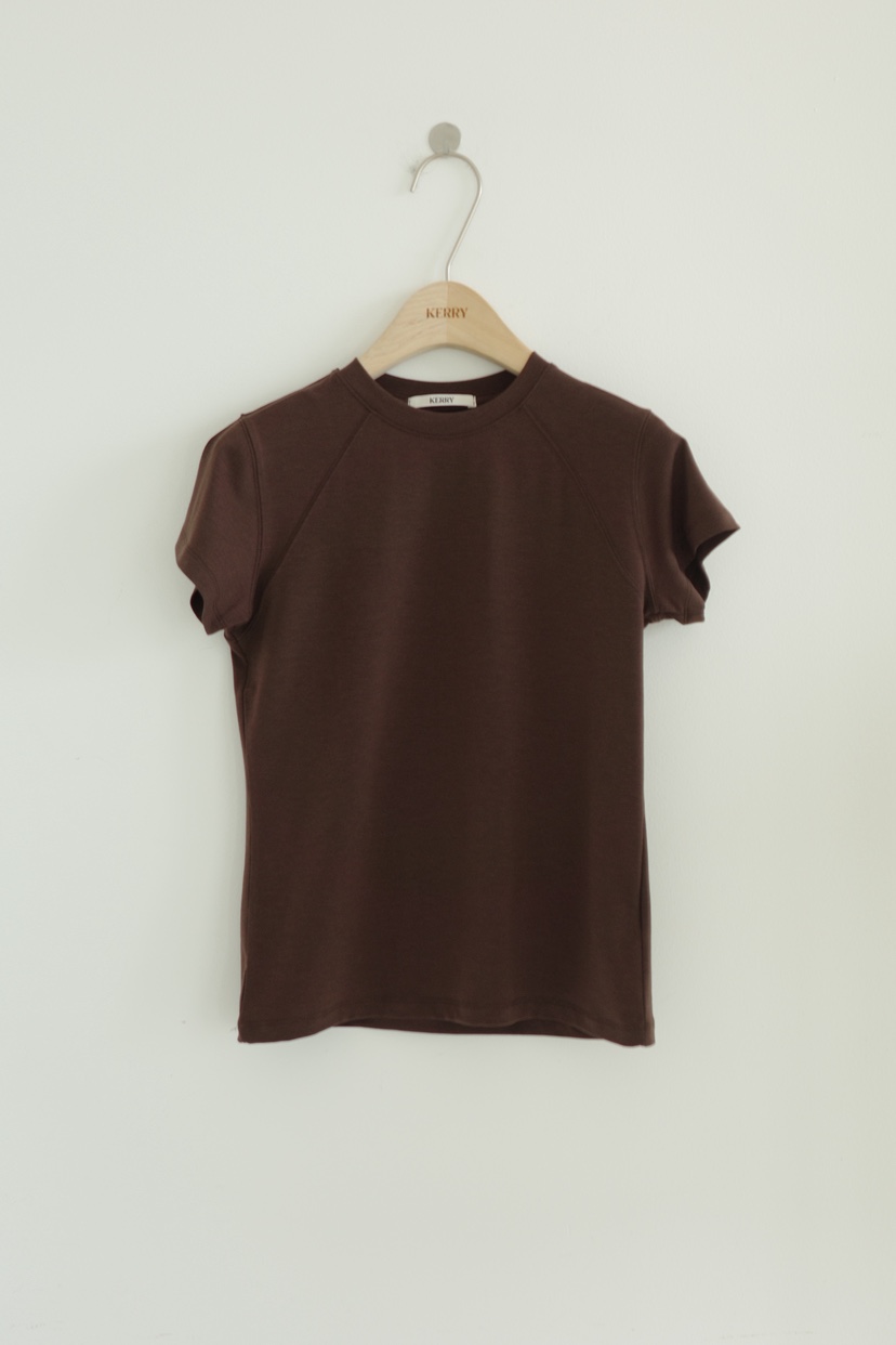 KERRY韓國代購女裝新品熱賣職業人氣26春夏時尚休閑T恤鏤空KERRYT恤圖色2