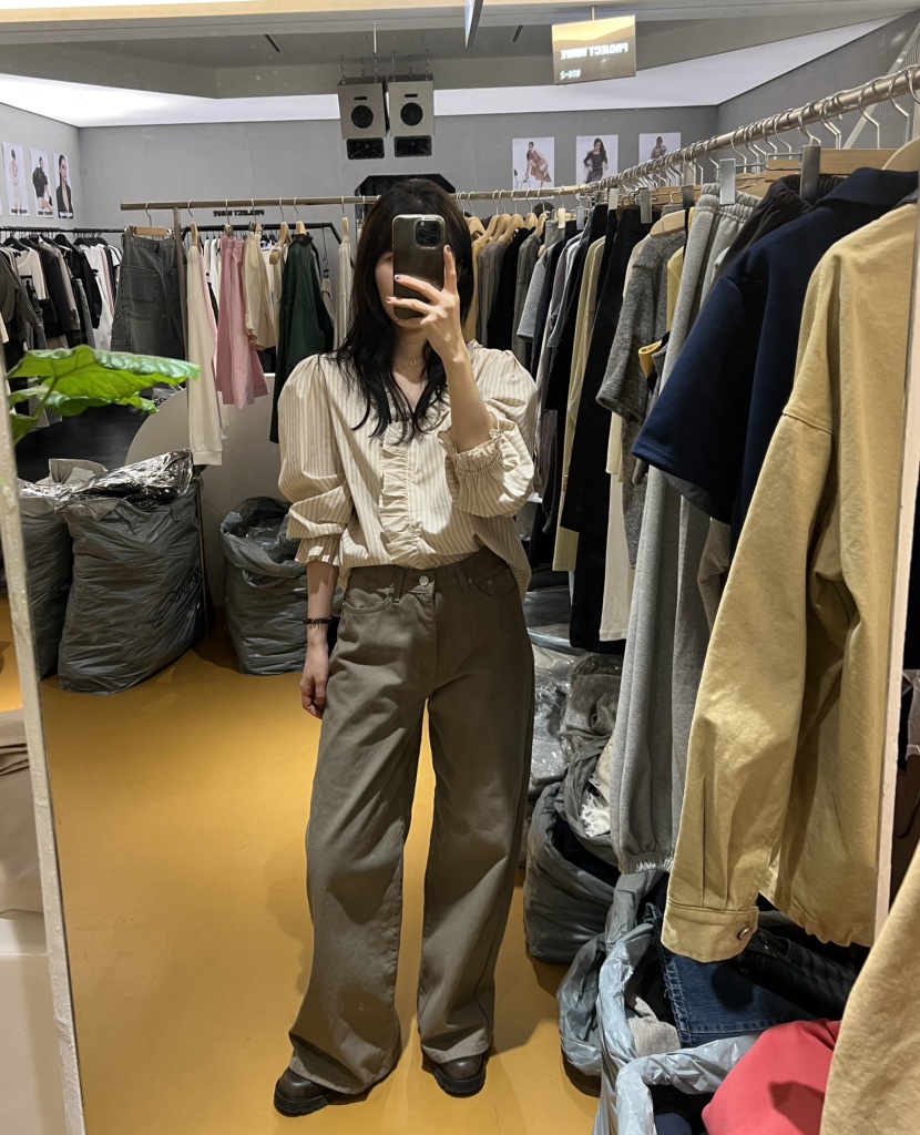 DE VENTI韓國代購女裝新款熱賣推薦人氣真品26春夏休閑褲DE VENTI休閑褲