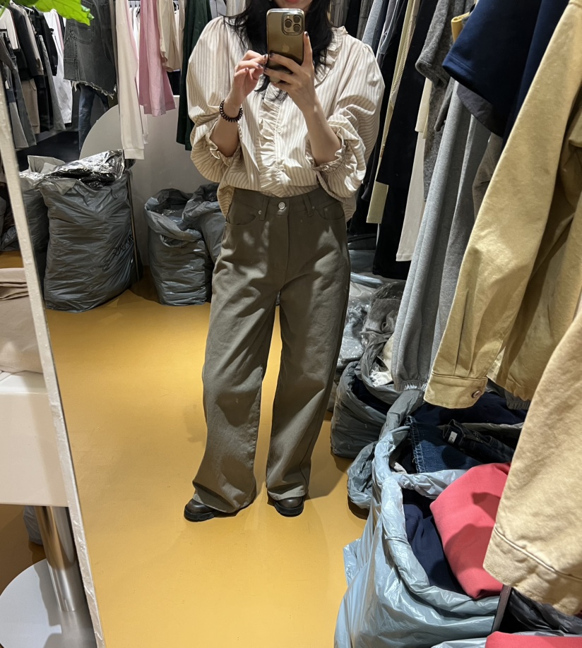 DE VENTI韓國代購女裝新款熱賣推薦人氣真品26春夏休閑褲DE VENTI休閑褲